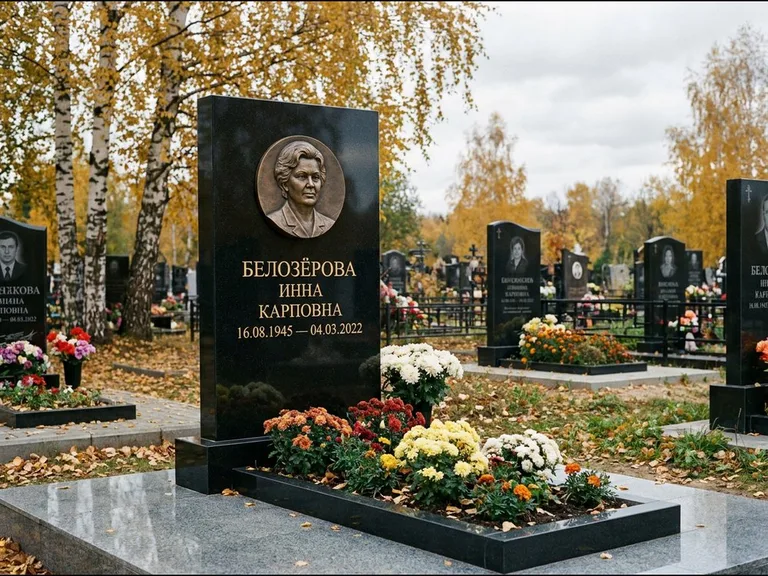 Памятник с барельефом — выполненная работа 2 в Ижевске
