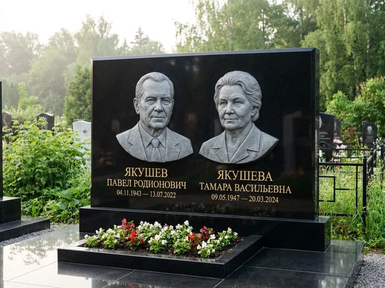 Памятник с барельефом — выполненная работа 36 в Ижевске
