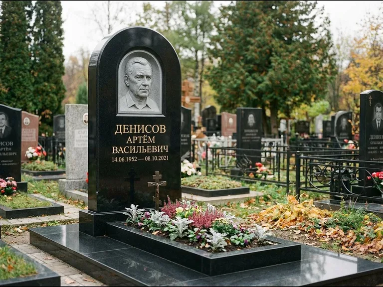 Памятник с барельефом — выполненная работа 5 в Ижевске