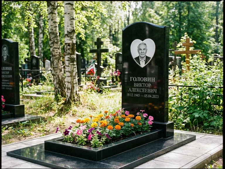 Овальный цветной портрет на керамике в Ижевске