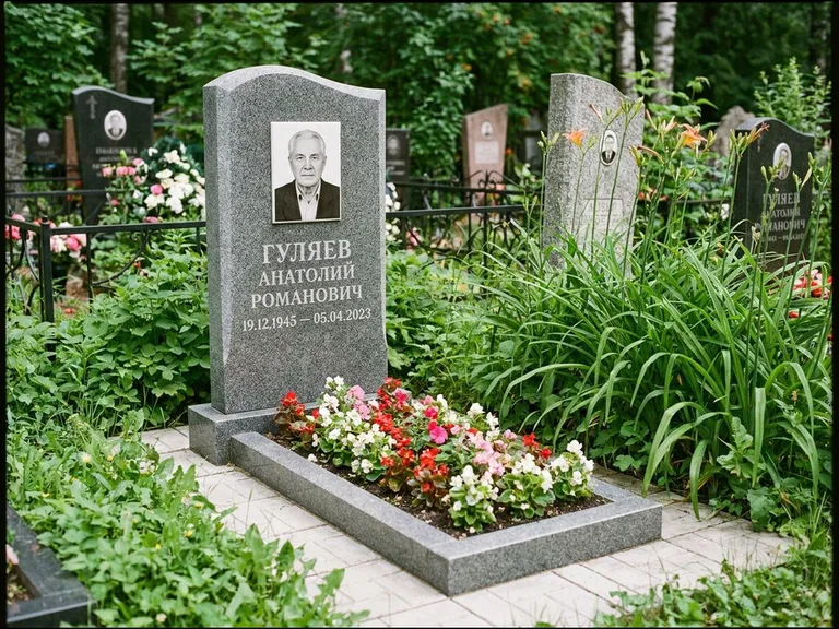 Портрет на керамике осенью в Ижевске