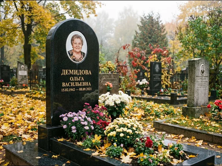 Керамический овал на стеле в Ижевске