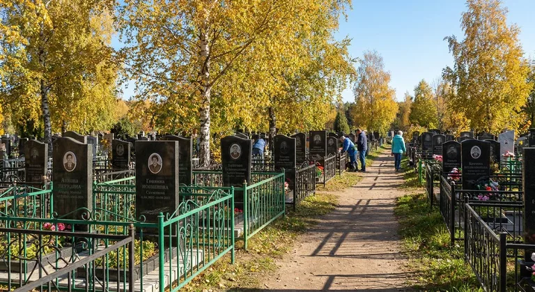Гусинобродское кладбище в Новосибирска