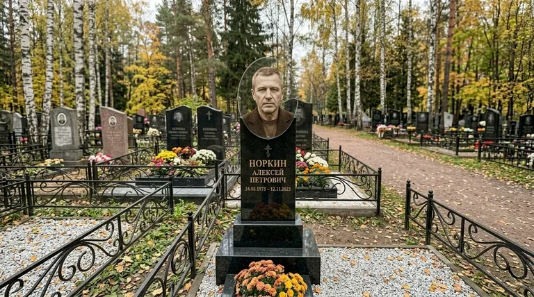 Портрет на стекле на вертикальной стеле в Ижевске