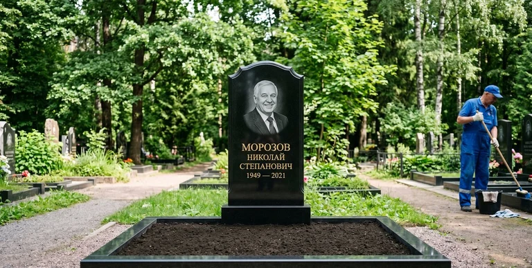 Уборка могил на кладбище в Ижевске — наведение порядка, мойка памятника, благоустройство участка