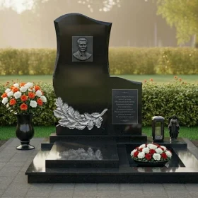 Гранитный или металлический памятник для мемориала – ПН148
