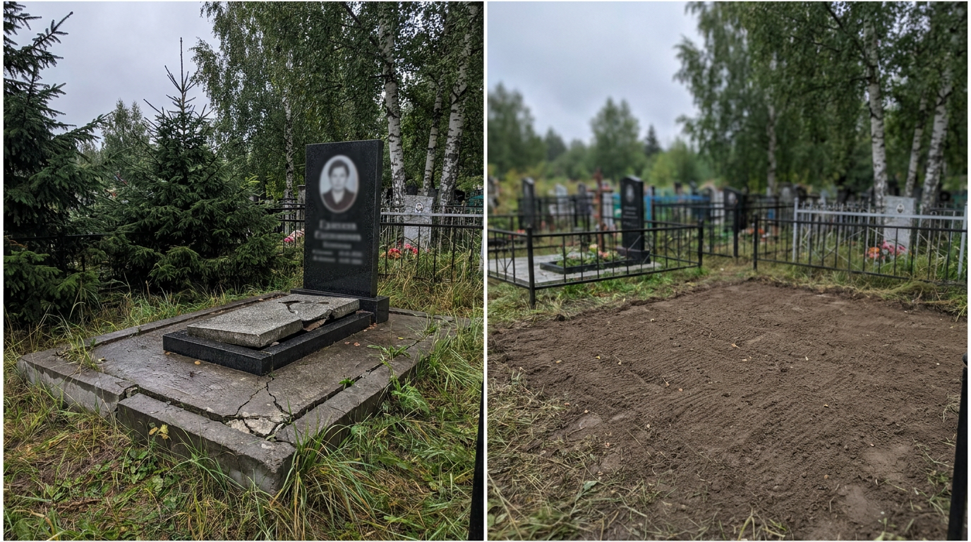Демонтаж памятника в Ижевске — пример 2