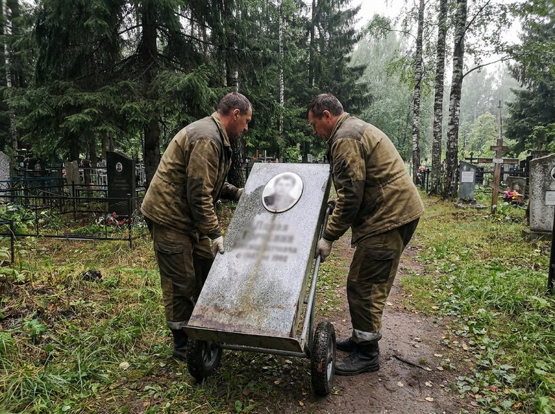 Демонтаж памятника в Ижевске — пример 4