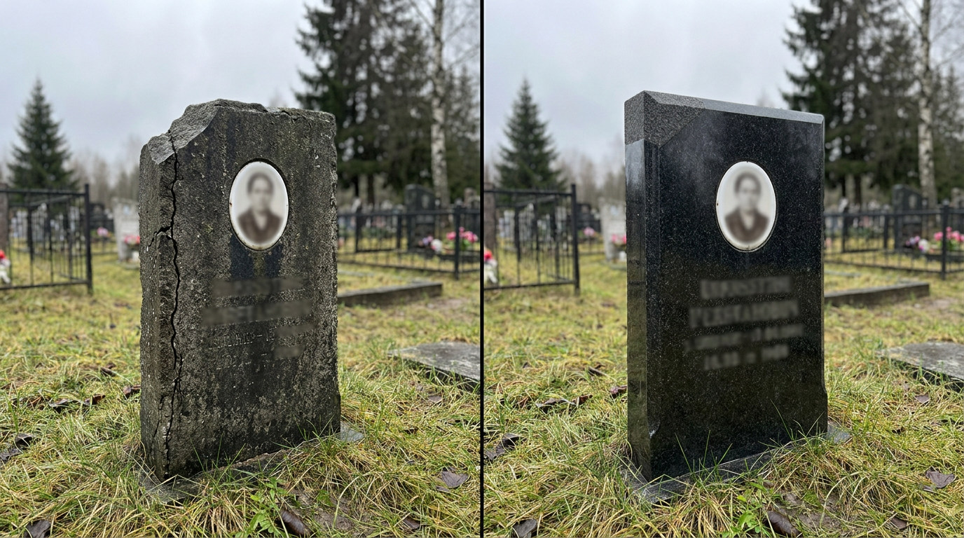 Реставрация памятника в Ижевске — пример 3