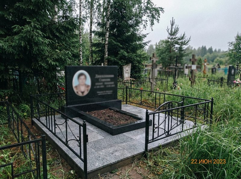 Установка памятника в Ижевске — пример 4